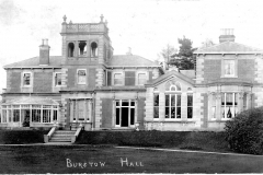 burstow hall with knobs on tower