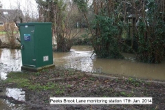 peeks brook lane monitoring station