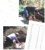 Digging at the Mesolithic site